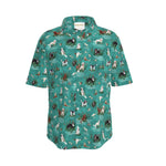 Load image into Gallery viewer, BARBET Mens Premium Short Sleeve Button Shirt