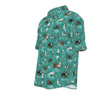 Load image into Gallery viewer, BARBET Mens Premium Short Sleeve Button Shirt
