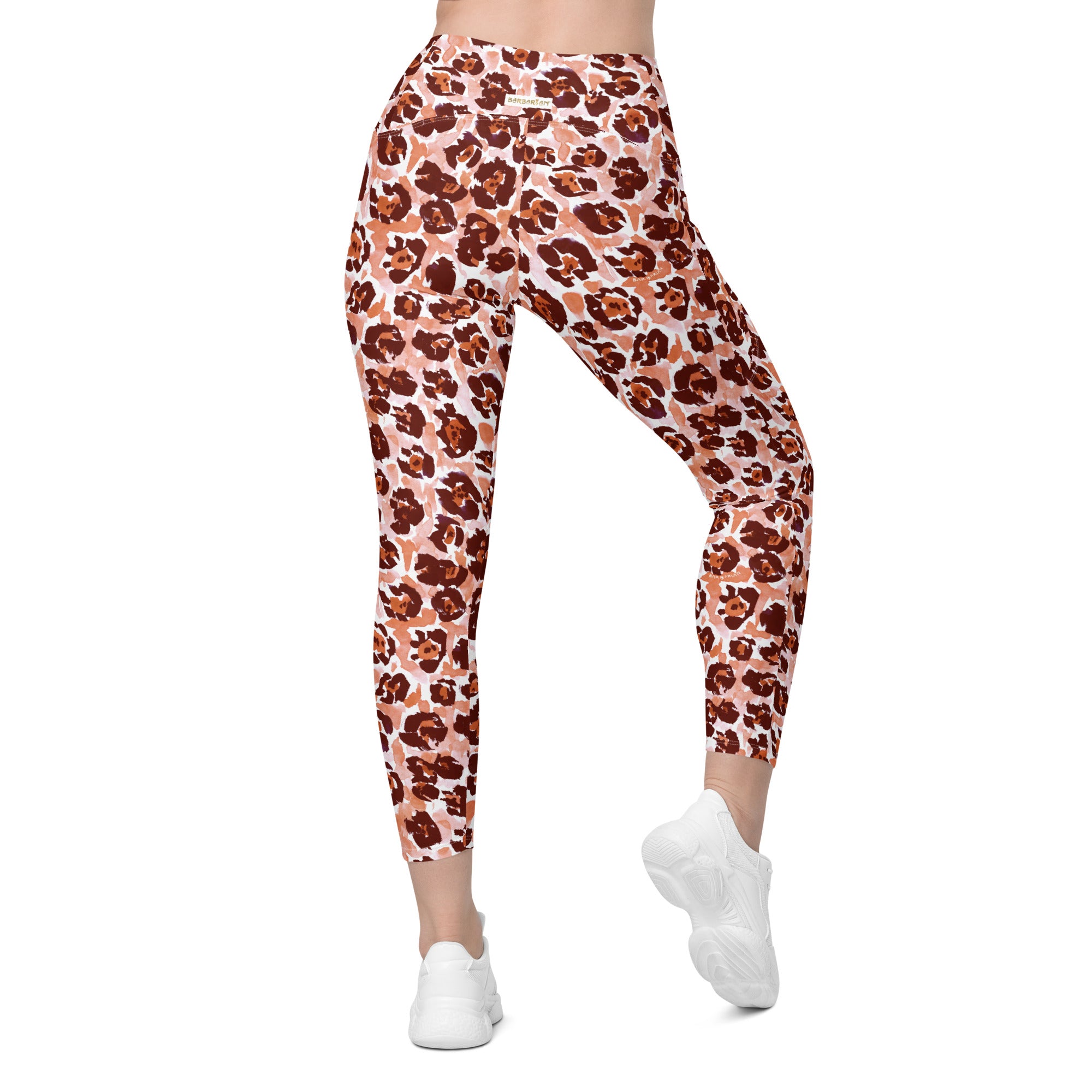 POWER PU$$ Crossover Leggings with Pockets
