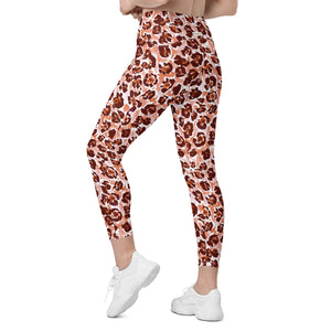 POWER PU$$ Crossover Leggings with Pockets