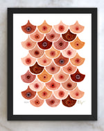 Load image into Gallery viewer, BREASTACULAR 11X14 FRAMED ART PRINT
