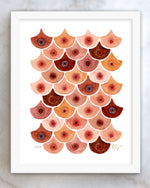 Load image into Gallery viewer, BREASTACULAR 11X14 FRAMED ART PRINT
