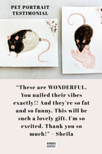 Load image into Gallery viewer, FRAMED PET PORTRAIT
